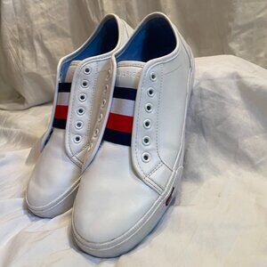 Tommy Hilfiger Women's Twletty-T White Sneakers Casual Shoes Size 9 Slip On
